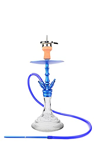 Mata Leon Shisha, Aluminium, Blau, 70cm – Bild 4