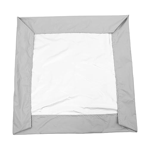 CIYODO Waterproof Cover with Drawstring Outdoor Sandbox Canopy for Protection 1pc Durable Cover for Play Area and Pools