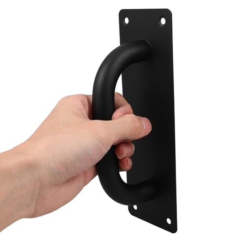 Poignées de porte acier inoxydable noir 180mm LIFKOME lot de 2 - 4