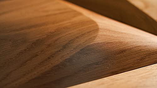 Panel de madera 3D CARO PLUS triangular en roble marrón oscuro C05 para pared 5