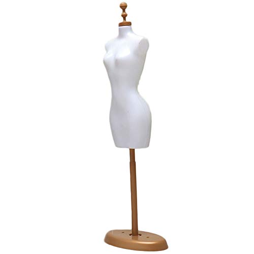 Soporte De Exhibición De Ropa De Vestir Vestido De Maniquí Modelo De Barbies 1: 6 Muñeca
