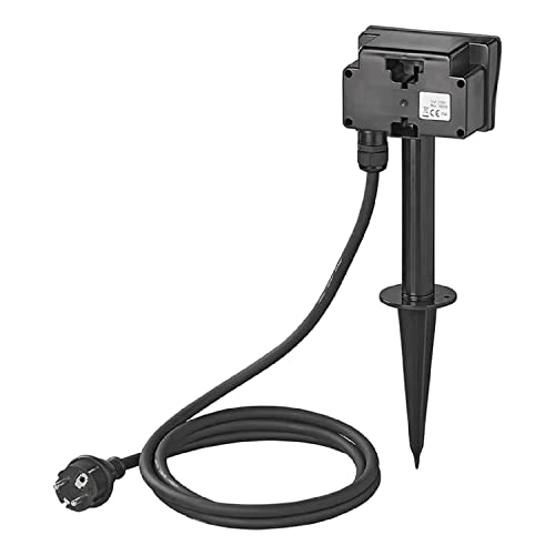 Multiprise de jardin Schuko ProPlus avec câble 3x2,5mm² ultra résistant