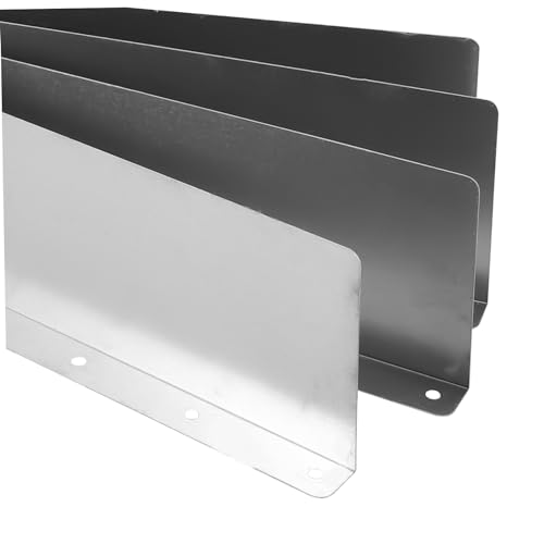 Protector de salpicaduras de canalones de techo en pack de 4 piezas para desviar agua 4