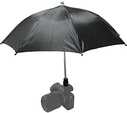 Hot Shoe Umbrella/Sunshade, Protects Camera from Rain, Bird Droppings, Sunlight, Snow, Camera Umbrella, Waterproof Camera Accessory