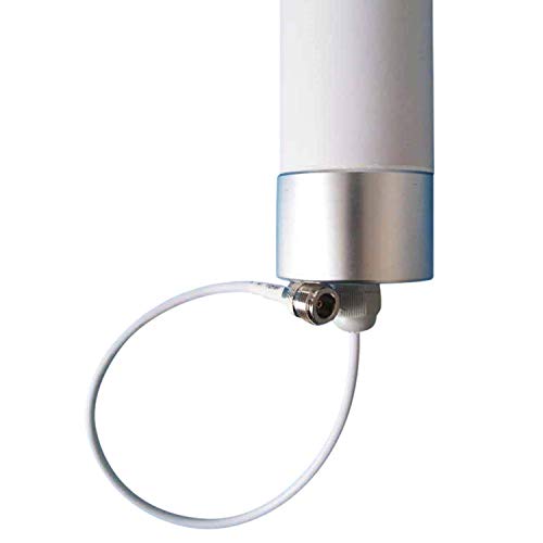 Techtoo 3G 4G Lte Antenna High Power Omni-Directional Building Mount Antenna 806-2700Mhz Residential Antenna With N Female Connector For T-Mobile Verizon At&T Hotspot Signal Boosters Repeaters #TOP6