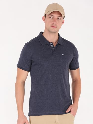 Image of Macroman M-Series Men's Solid Regular Fit T-Shirt