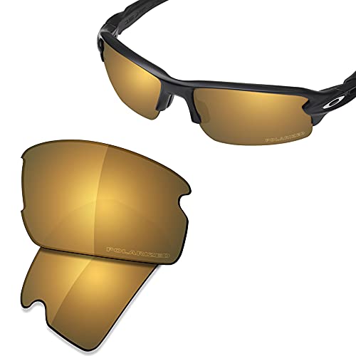 Image of SAUCER Premium Replacement Lenses & Rubber Kits for Oakley Flak 2.0 OO9295 | UV400 Protection, Anti-Scratch, Precise Fit