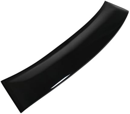 Toyota Corolla ABS Plastic Rear Window Visor Roof Spoiler - Black - Wider Type