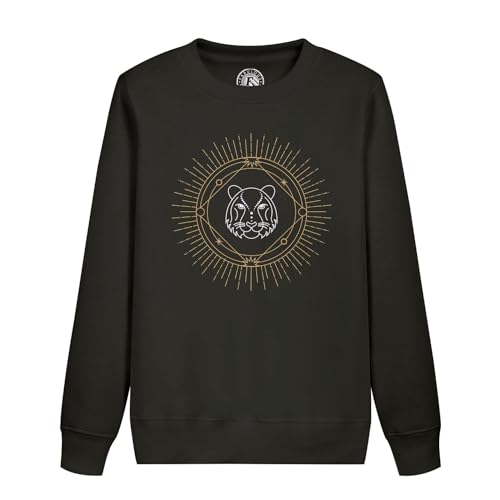 Sweatshirt tigre enfant zodiaque chinois pull horoscope coton confortable
