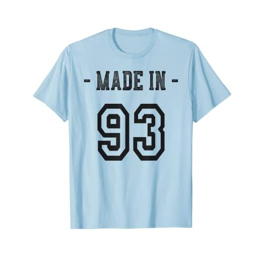 Hombre Hecho en la camiseta 93 Nacido en la fiesta de cumpleaños de 1993 Camiseta