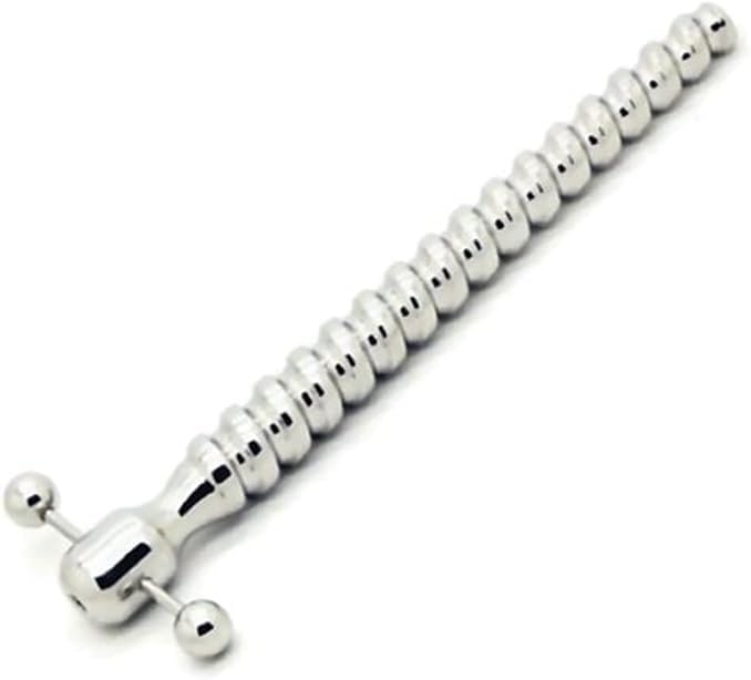 Generic The Pile Driver Penis Plug (7-11mm), Silver