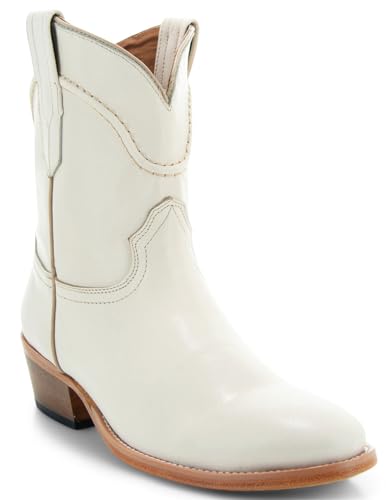 Soto Boots Leather Womens Western Ankle Booties M10024