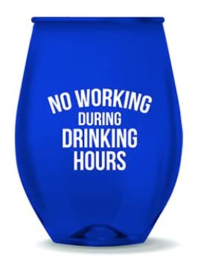 Pen Kit Mall Pkm - Stemless Wine Glasses - Set Of 12 - Novelty Funny Sayings - Camping -Christmas - New Years Halloween (Novelty Funny Sayings) #TOP1