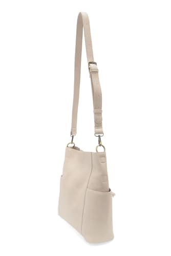 Image of Joy Susan Side-Pocket Bucket Bag: Kayleigh Crossbody