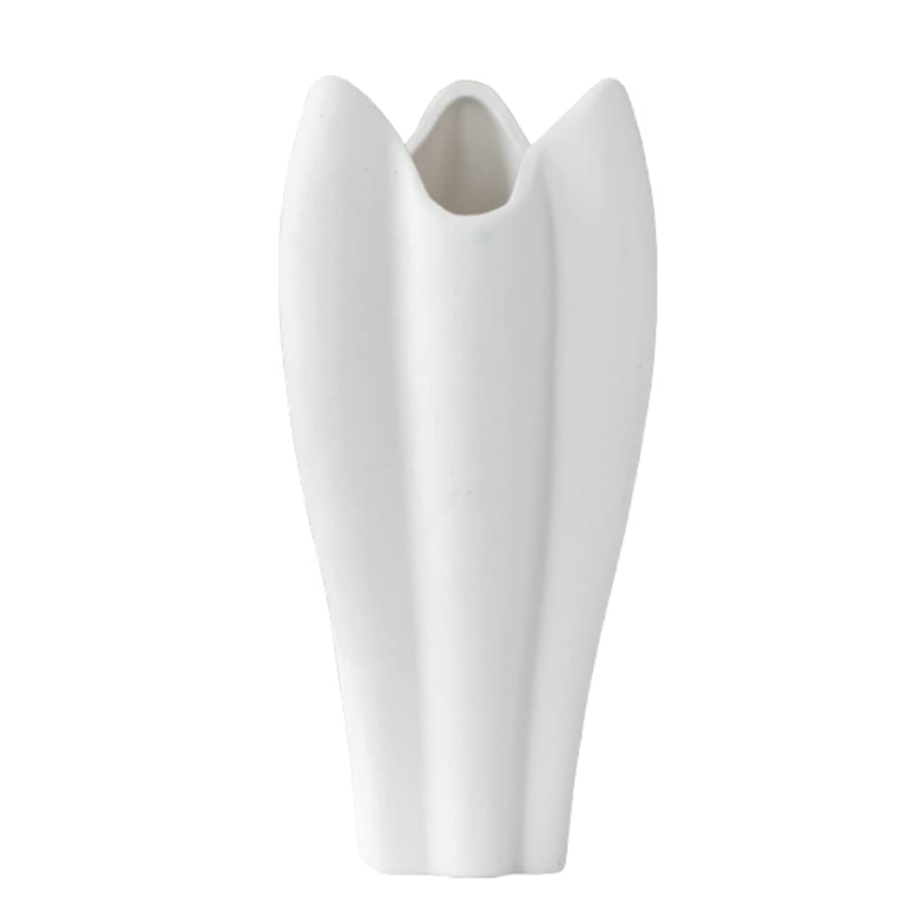 Ngdfgr As Known Vase Ceramic Vases,Simple Flower Bud Vase Ornaments With Wide Mouth Arranging Flowers Vase Countertop Adornment Home Minimalism (8),8