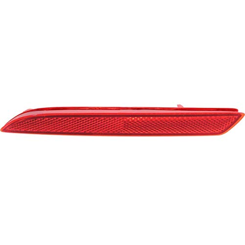 FITRITE AUTO PARTS New Rear Left Driver Side Bumper Reflector For 2010-2011 Honda Insight, 2012-2014 CR-V HO1184103
