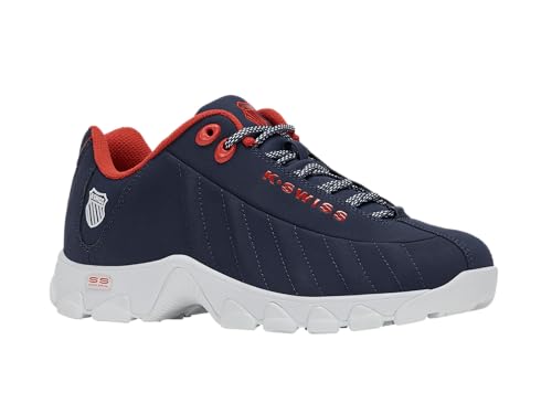 Image of K-Swiss Men's ST329 CMF Sneaker, Wide Tennis Walking Shoes Leather Upper