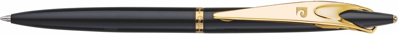 Pierre Cardin Real Magic Premium Ball Pen | Luxurious Black Lacquer Finish with Golden Trims | Ideal for Festive & Corporate Gifting , Pack of 5