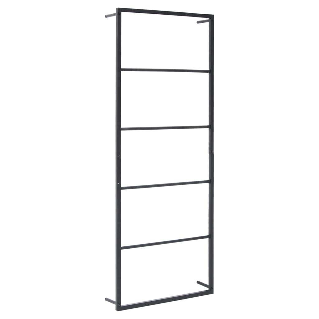 Toallero Negro 115 cm Acero