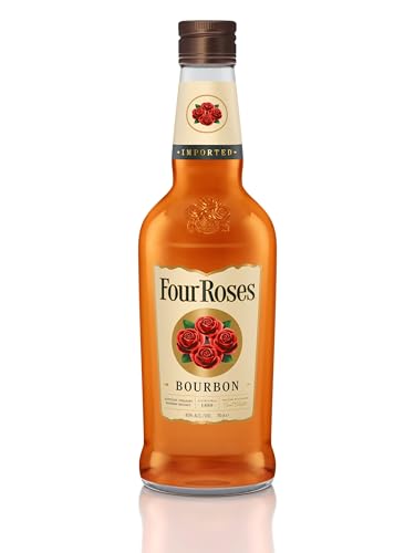 Four Roses Kentucky Straight Bourbon Whiskey - 70cl - 40% ABV - Award-Winning Smooth American Bourbon Whisky - Higher Rye Content Than Most Bourbons - Hidden Gem To Discover