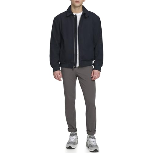 Dockers Wool Blend Harrington Bomber Veste Homme en laine chic