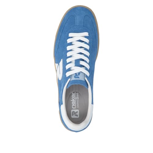 Rieker Damen W2200 Sneaker Low Blau 36 – Ansicht 5