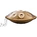 VEVOR Golden-9 22 in & 9 Notes, D Minor, Hand Pan Mallets, 440Hz Handpan Stand & Carry Bag, Steel Healing Sound Drum, Percussion Instruments for Adults Beginners Tone