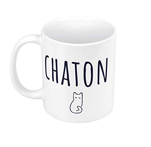 Mug Céramique Chaton Surnom Mignon Animaux Chat