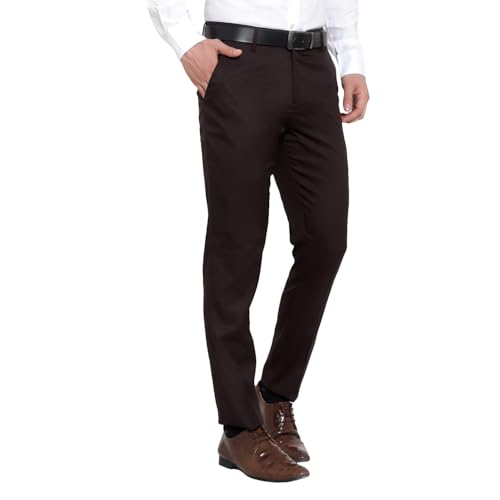 Image of Men's Formal Trouser for Men | Regular Fit Office Wear Pant | Business Casual Trousers | Comfortable Formal Pants for Office, Work