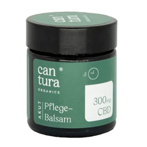 Cantura CBD Pflege-Balsam, Ringelblume & Sheabutter, blumig frisch, 25g Tiegel mit 300mg CBD