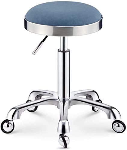 Rolling Stool Adjustable Height Stool With Wheels Adjustable Drafting  Massage Spa Stool Rolling Salon Stool Hydraulic Rolling Swivel Stool Chair 