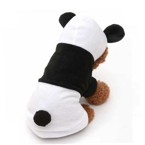 Disfraz de panda para perros tamaño L
