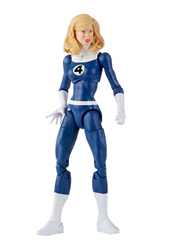 Marvel F0350 Legends Series Retro Fantastic Four Marvel'S Invisible Woman 6-Inch Action Figure Toy thumb #7