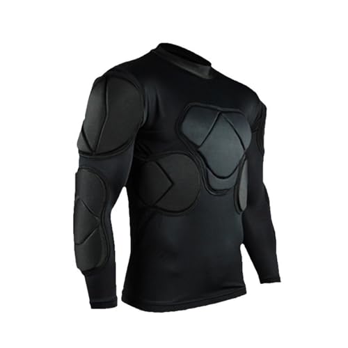 MERISHOPP®Goal Keeper Top Black Men Soccer Jersey for Outdoor Sports Indoor Basketball S|Team Sports | Soccer | Clothing Shoes & Accessories | Clothing | Men Deal