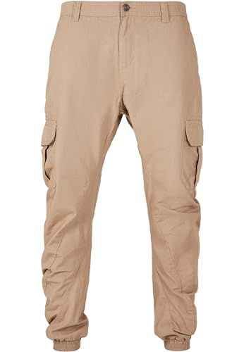 Urban Classics Herren Ripstop Cargo Jogging Pants Hose,, per pack Beige...