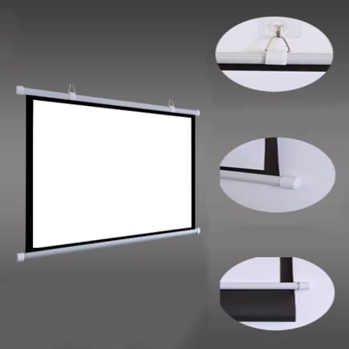 Pantalla de proyector manual 60 pulgadas 16:9 miniatura 4