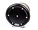 Weld Racing Wheel, 42 Spline Magnum, 15 x 17 in, 7.000 in Backspace, 42 Spline, Bead Lock, Cover Included, Aluminum, Black Anodize/Polished, Each