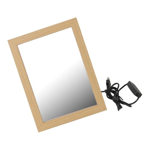 Illuminated Embossed Photo Frame With LED Light Panel Display Case Picture Frame Photo Interchangeable Panel LED Art Display