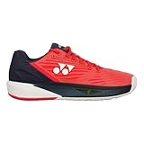 YONEX Mujeres Pc Eclispion AC Zapatillas De Tenis Zapatilla Todas Las Superficies Rojo - Negro 37