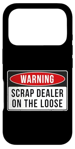 �x���T�C�� ? �X�N���b�v�f�B�[���[ On The Loose Funny Job Quote �X�}�z�P�[�X iPhone 17 Pro �p