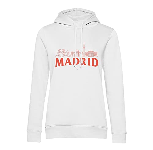 Sweat à capuche Madrid Espagne voyage culture vêtement artiste minimaliste