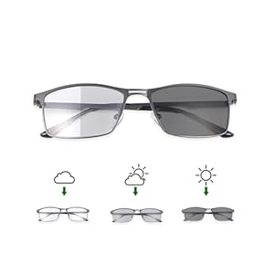 Yimi SG-3023 Dwuogniskowe Okulary Przeciwsłoneczne Fotochromowe