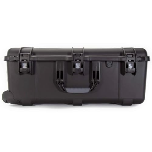 Image of NANUK 963 Waterproof Hard Case with Wheels and Foam Insert - Black (963-1001)
