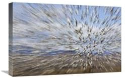 16 x 24 in. Snow Goose Massive Flock Flying, Bosque Del Apache National Wildlife Refuge, New Mexico Art Print - Konrad Wothe