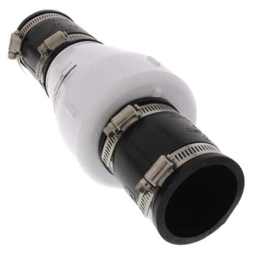Zoeller 30-0241 1.5 in. Inlet 40 psi 130 deg Quiet Union Check Valve44; White