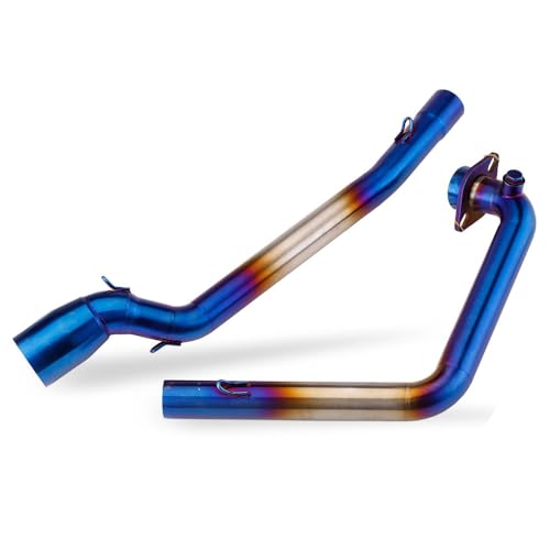 Silencieux d'échappement moto 51mm tube à enfiler modifié GSXS150 GSXR125