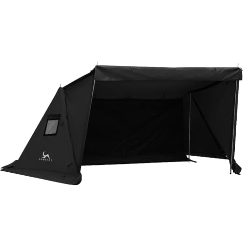 TOMOUNT Bivy Tent Canvas Shelter for Camping for Two Person...