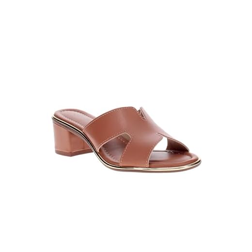 Tamanco Feminino Beira Rio Salto Bloco Tiras H Napa 8379.251