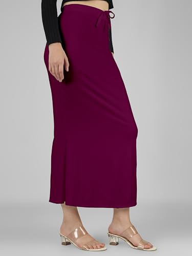 Image of Nexsus Stretchable Saree Shapewear | Petticoat for Women | Cotton Blended | Skirts for Women | Shape Wear Dress for Saree | Available in 80+ Colors and Plus Sizes