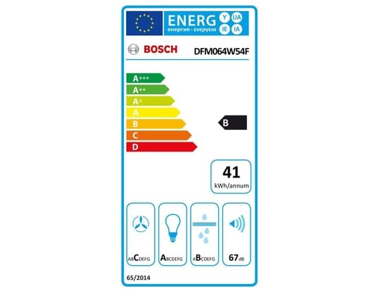 Bosch DFM064W54F Serie 2 Dunstabzugshaube Schublade 60 cm silber metallic